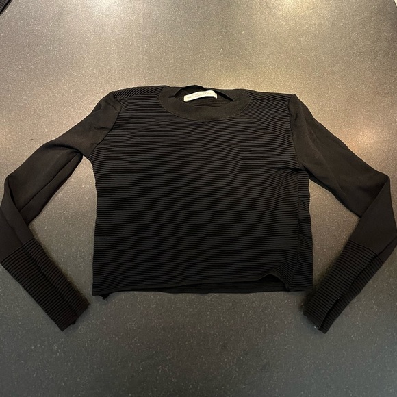 Zara Knit Cropped ribbed sweater - Picture 4 of 4